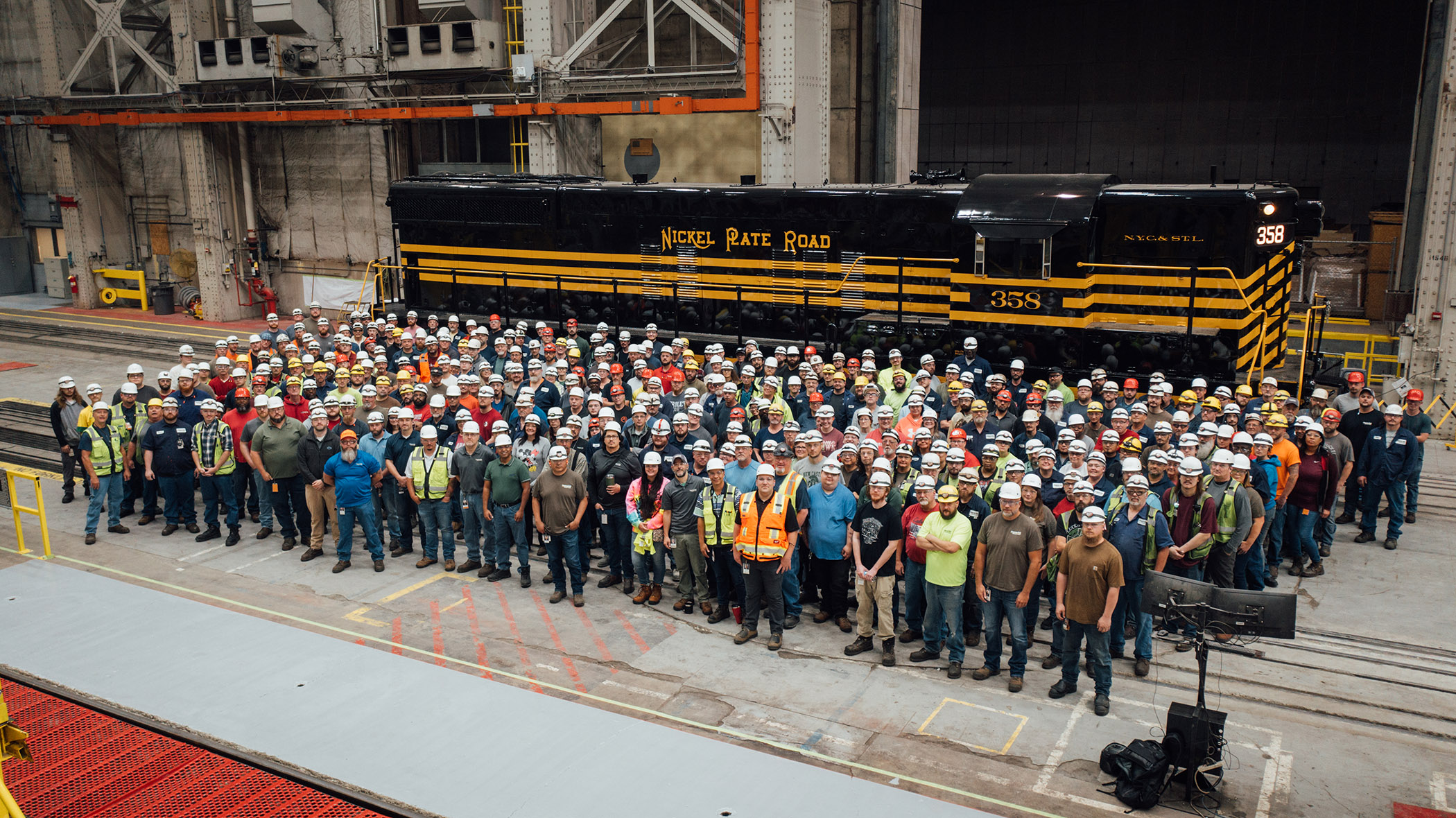 Progress Rail Helps Transform Historic Locomotive - Fort Wayne Railroad ...