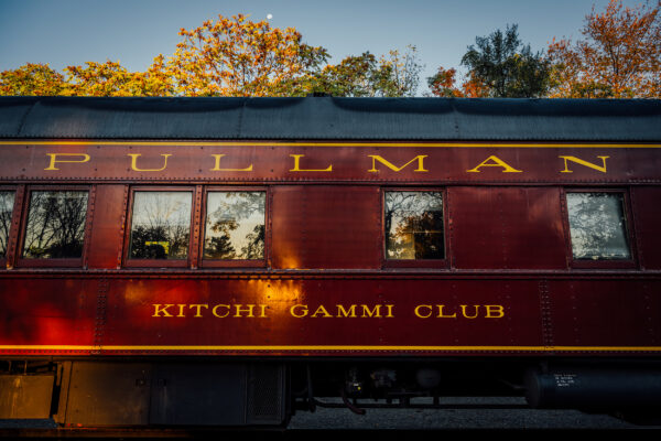 Kitchi Gammi Club – Pullman car nameboard