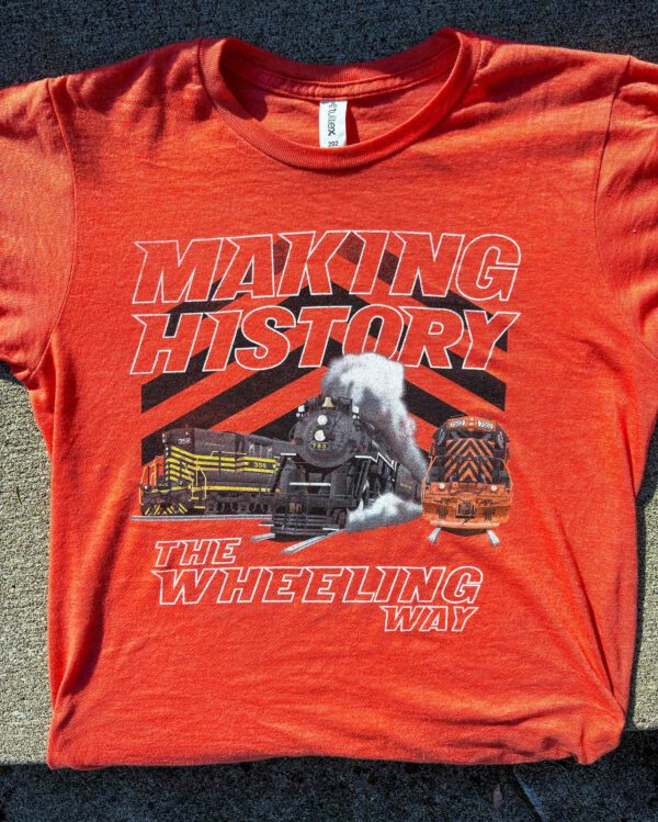 Wheeling & Lake Erie 35th Anniversary Shirt - Image 4