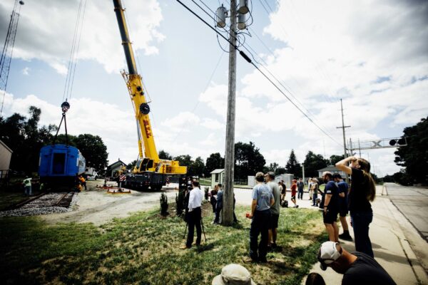 Hospital Car arrives in Pleasant Lake - July 2026-9110